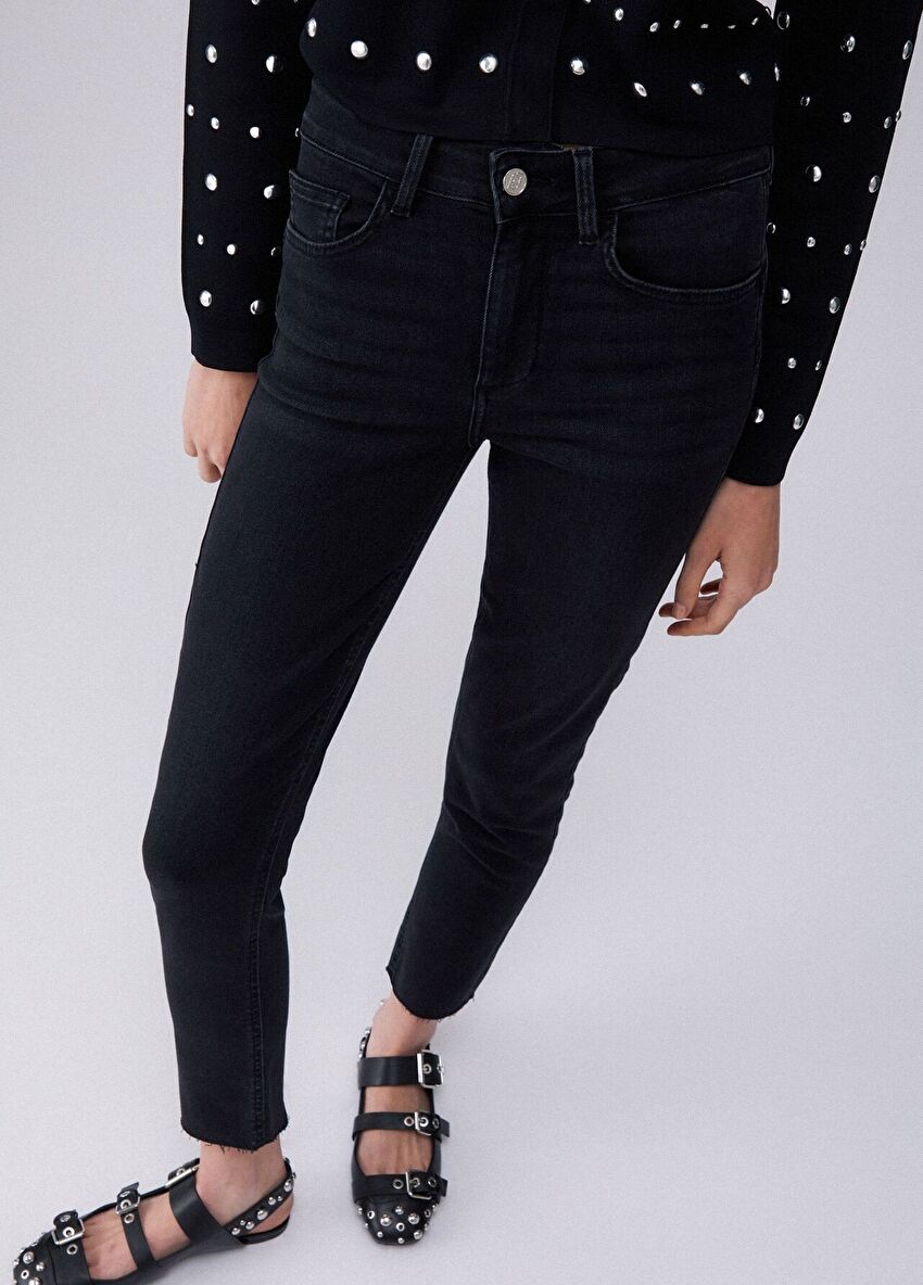 Yüksek Bel Skinny Jean