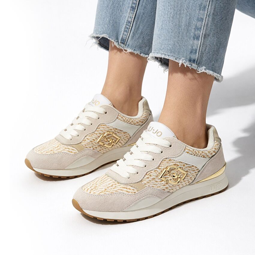 Rafya Detaylı Sneaker