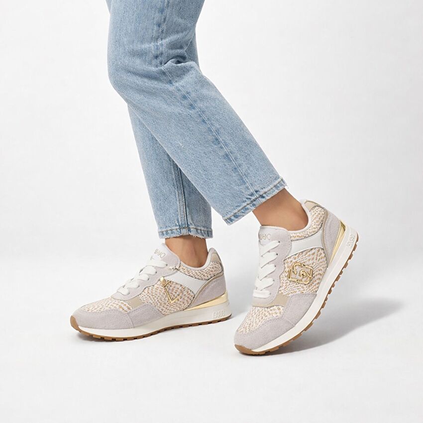 Rafya Detaylı Sneaker