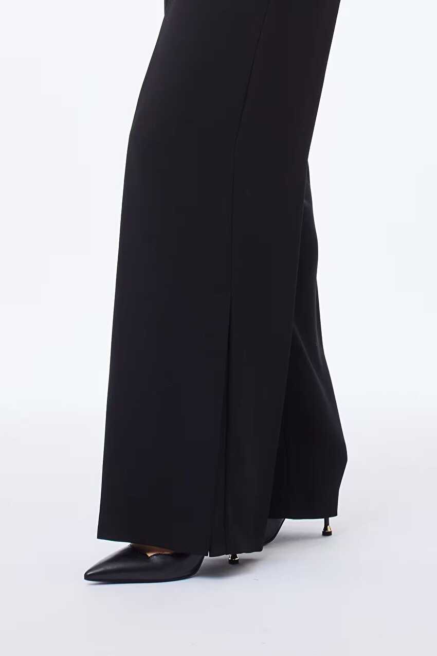 Saten Palazzo Pantolon