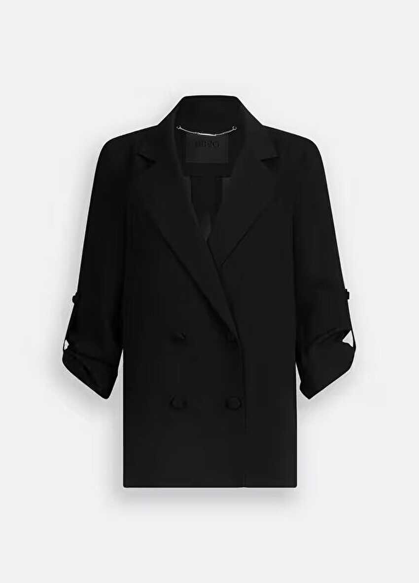 Saten Blazer Ceket