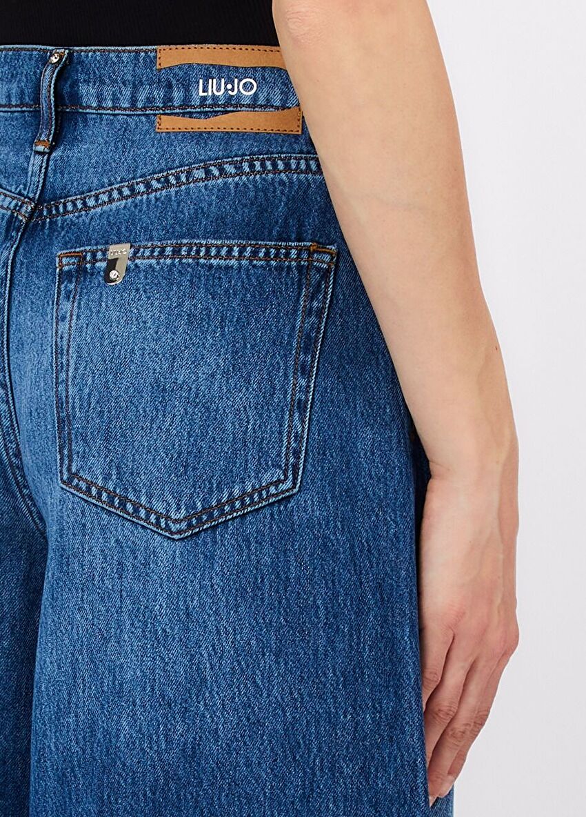 Ultra Wide Leg Jean Pantolon