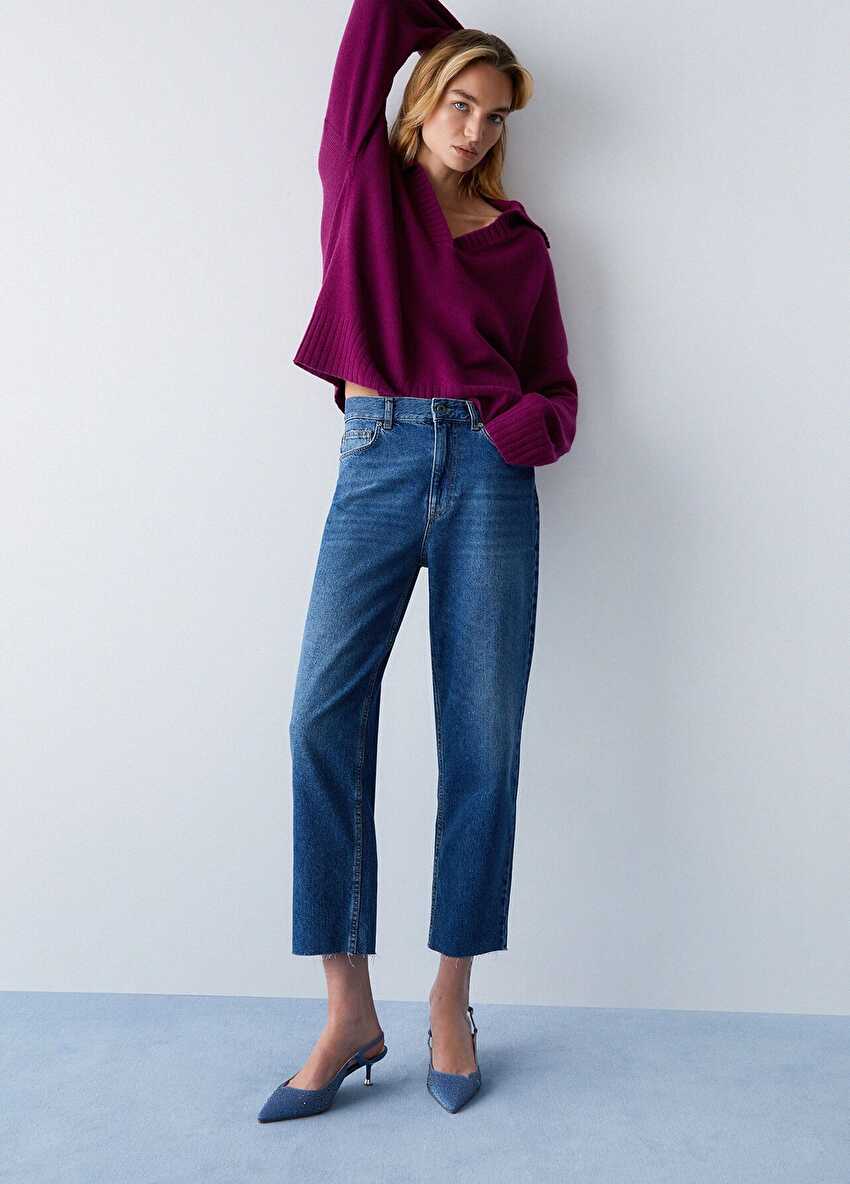 Kemerli Straight Jean