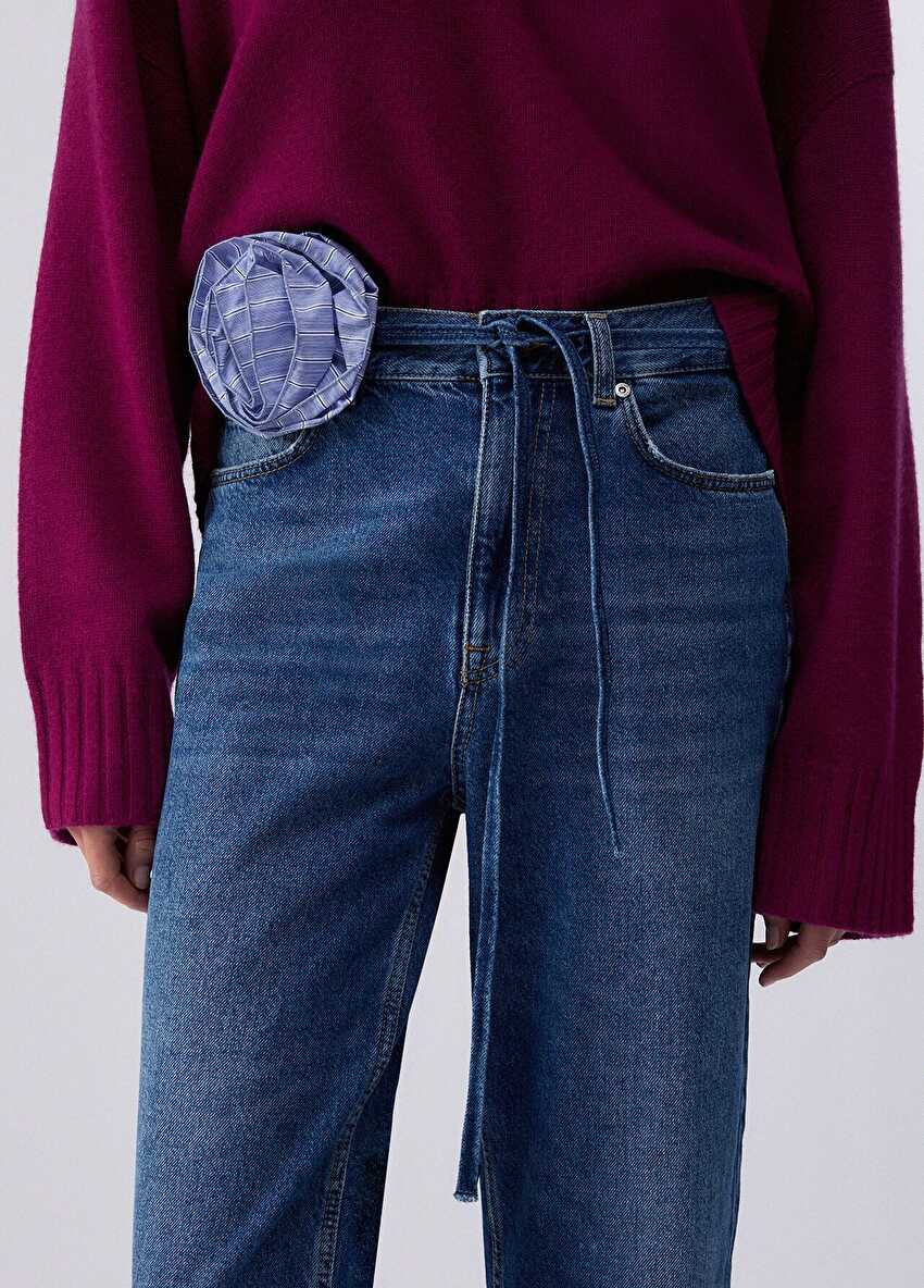 Kemerli Straight Jean