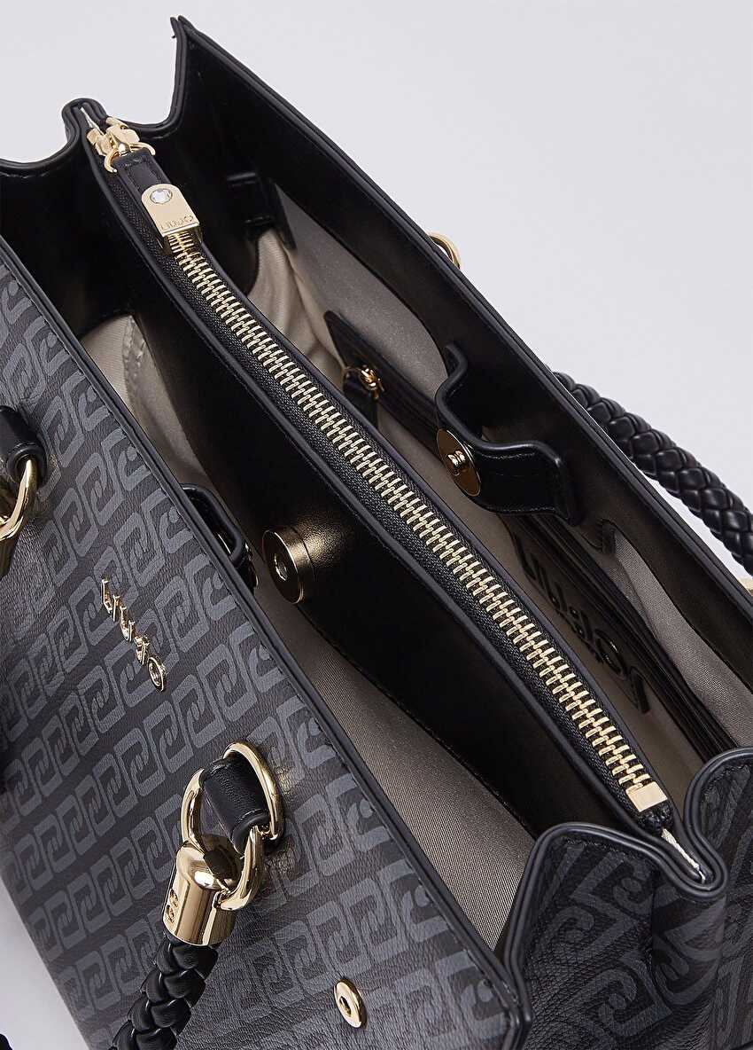 Fularlı Orta Boy Satchel Çanta