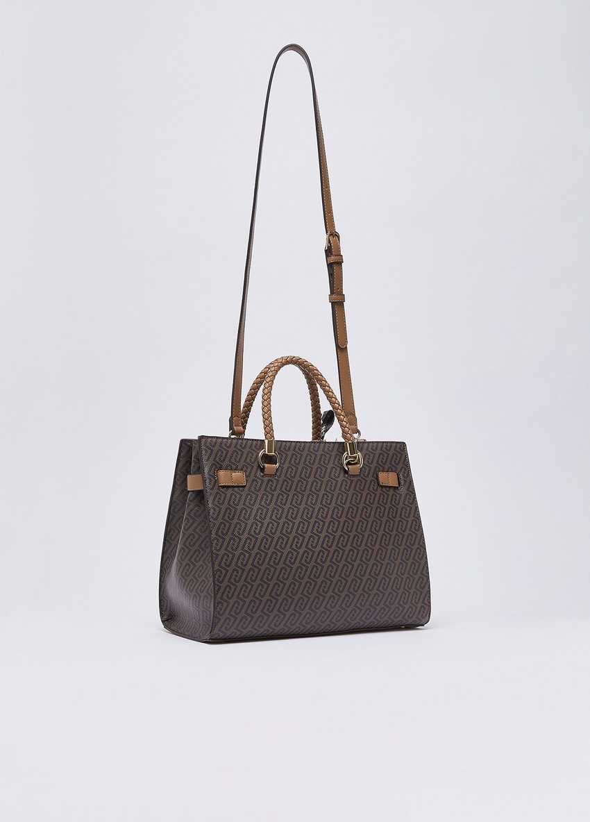 Fularlı Orta Boy Satchel Çanta