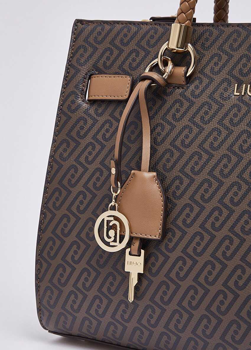 Fularlı Orta Boy Satchel Çanta