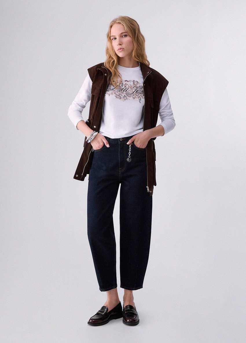 Yüksek Bel Boyfriend Jean