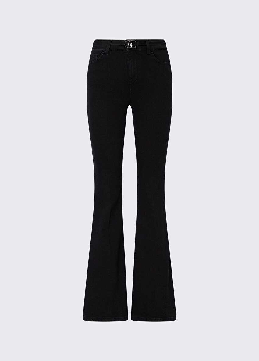 Yüksek Bel Bootcut Jean