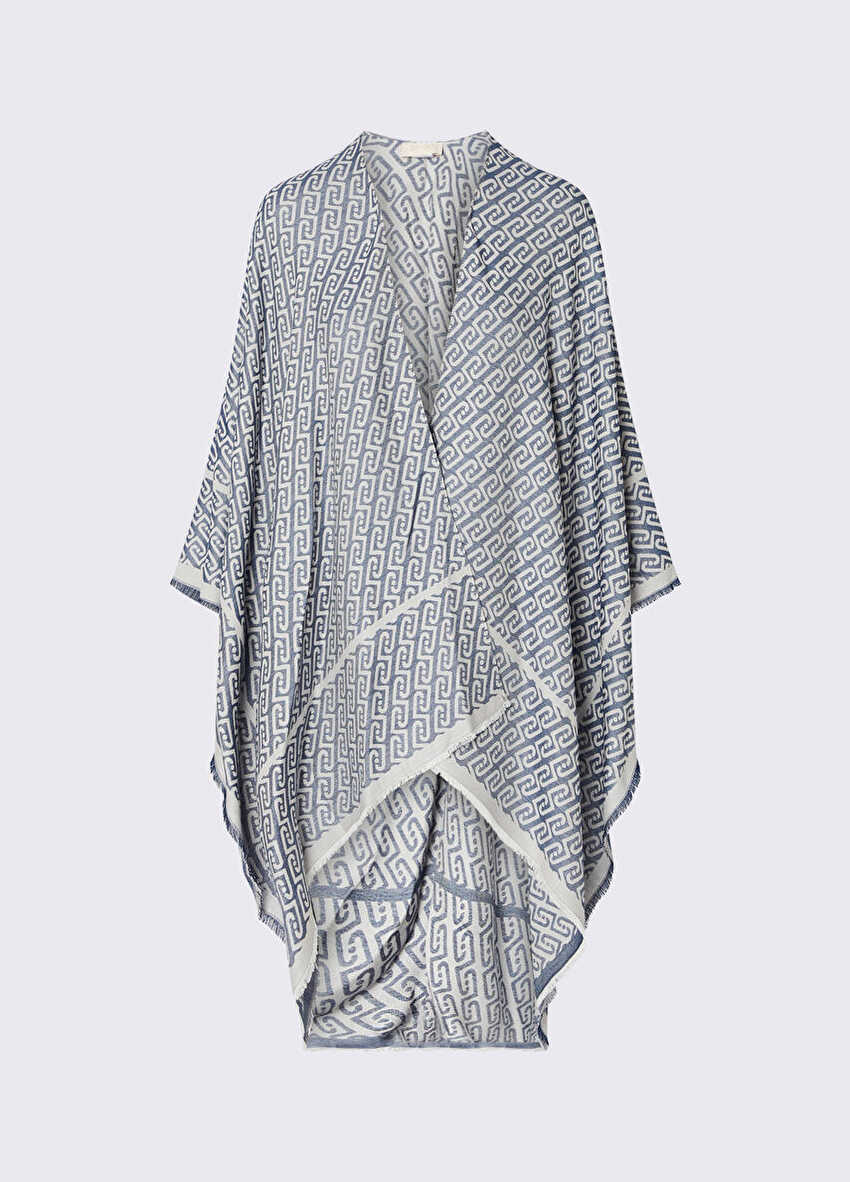 Mavi Lurex Zincir Logolu Panço