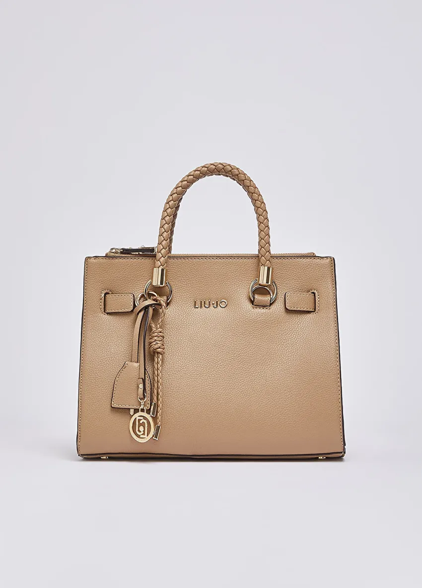 Kahverengi Küçük Satchel Çanta