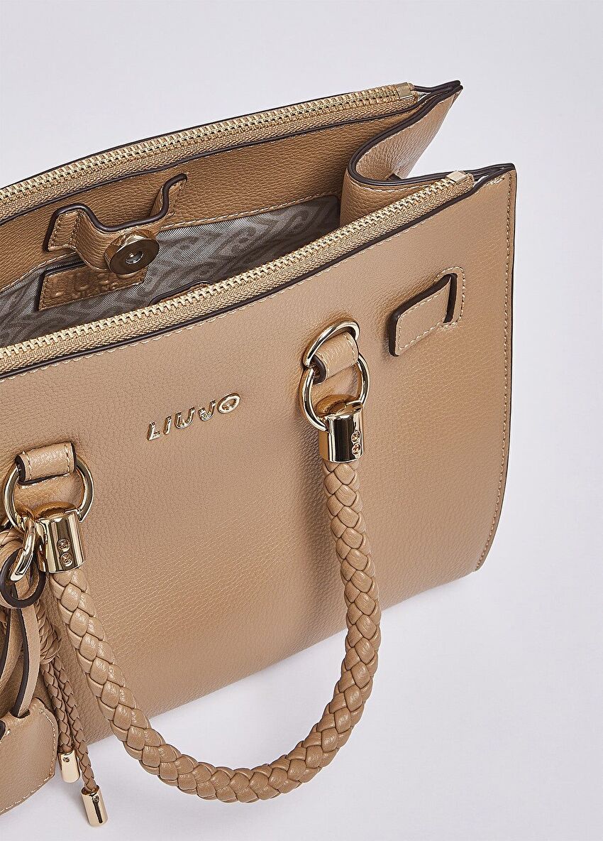 Kahverengi Küçük Satchel Çanta