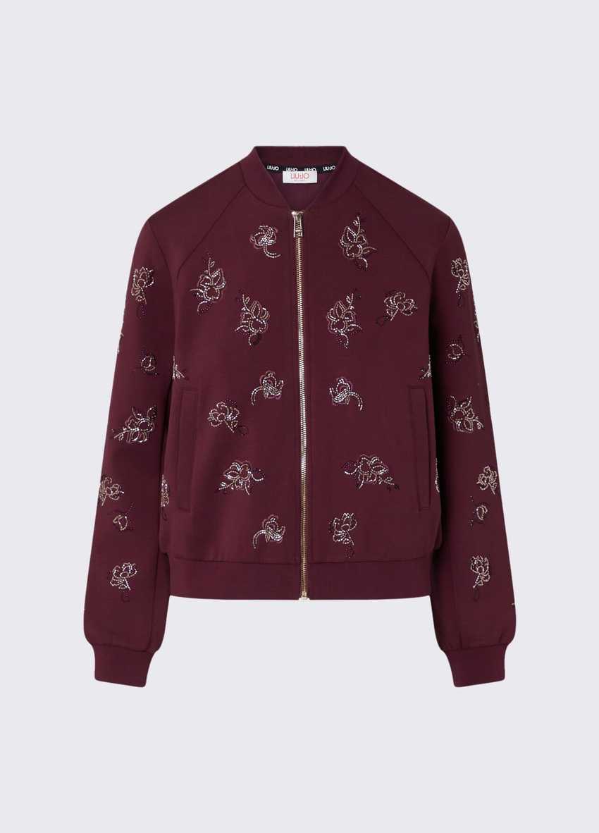 Mücevher Nakışlı Sweatshirt