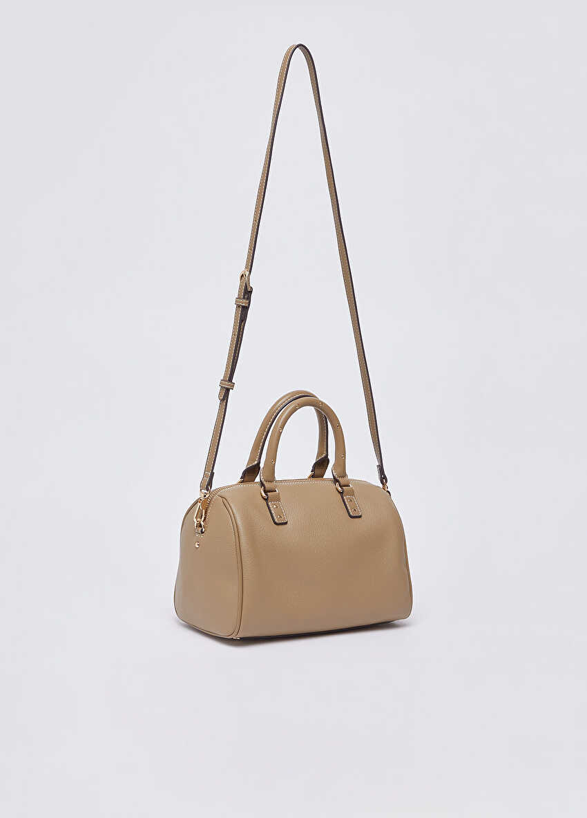 Kahverengi Küçük Satchel Çanta