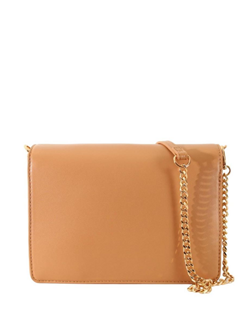 Kahverengi Orta Boy Crossbody