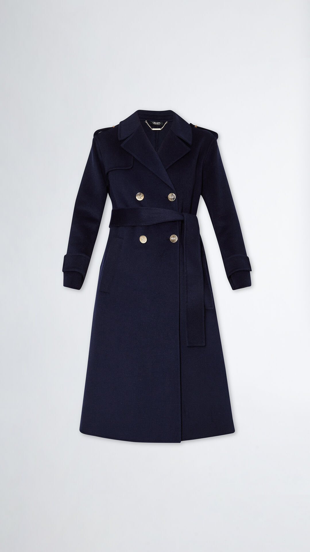 Liu Jo Desenli Uzun Palto