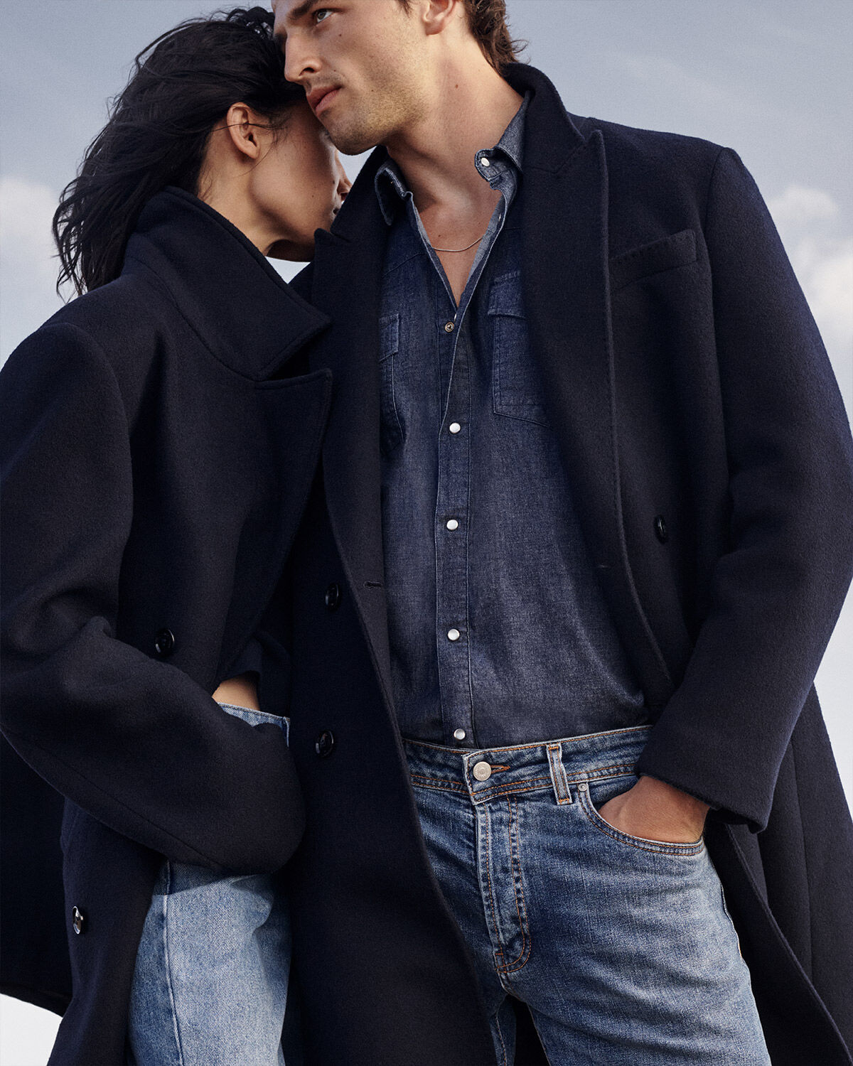 Liu Jo Unisex Denim Ceket ve Gömlek Kombini