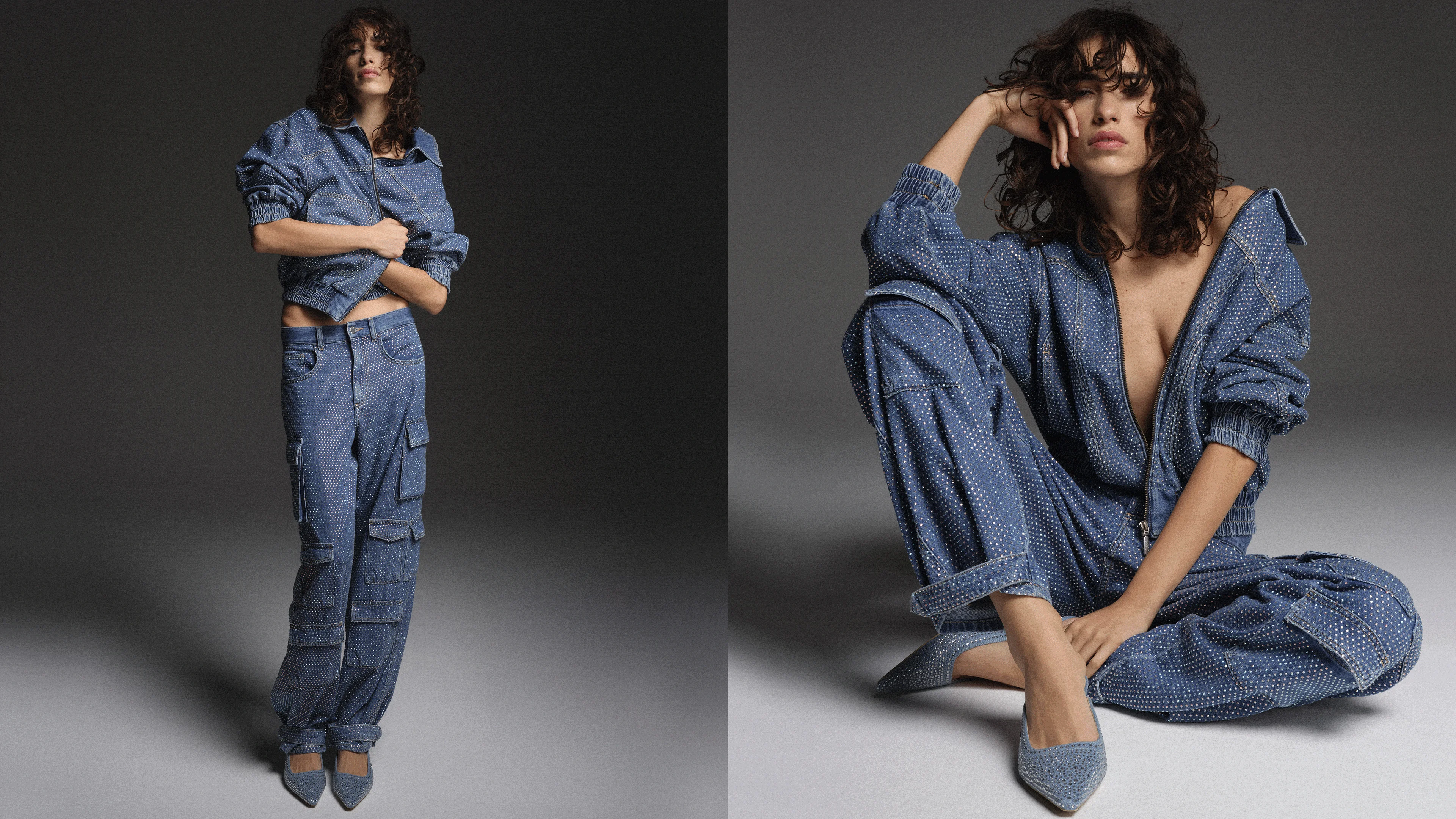 Liu Jo Denim Koleksiyonu İlkbahar-Yaz 2025, kadın ve erkek denim modası